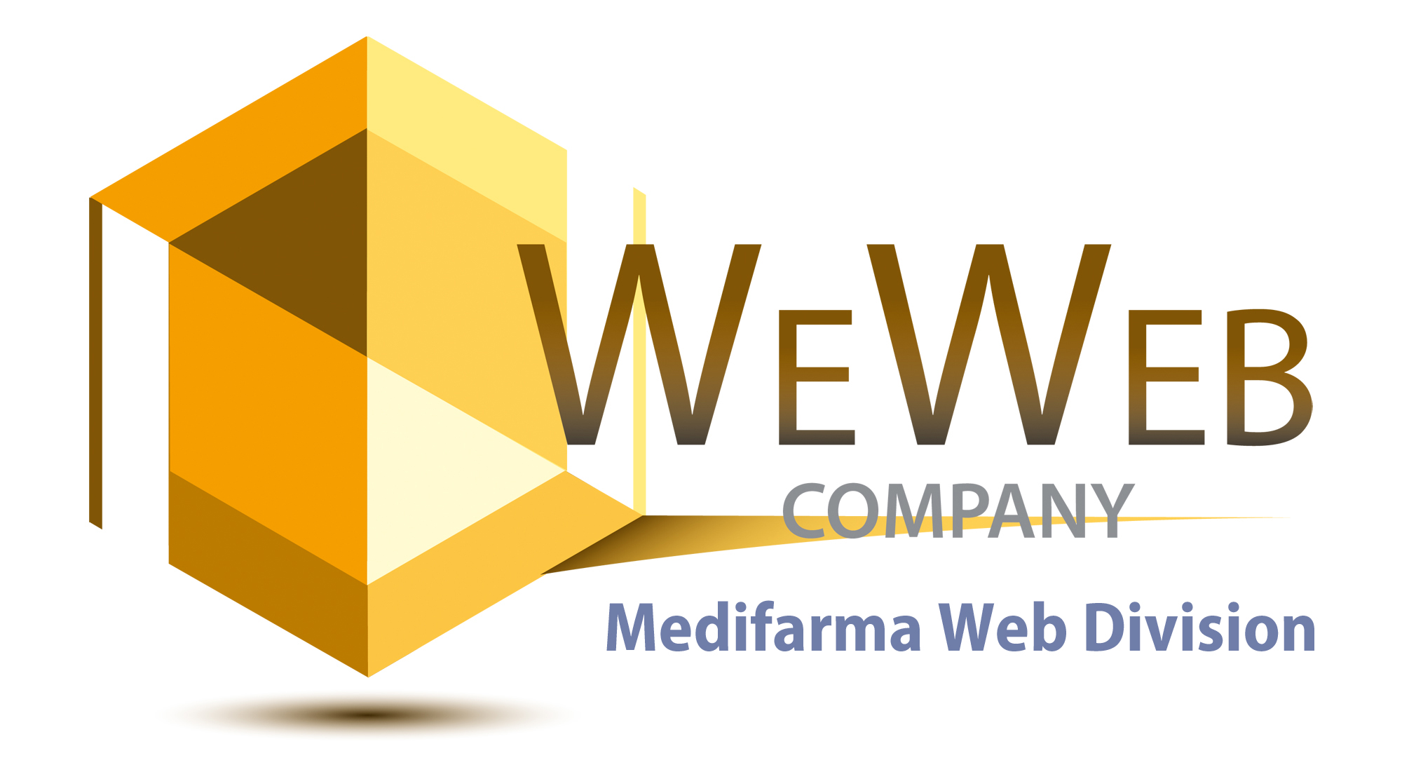 Logo We Web Medifarma Web Division - We Web Company